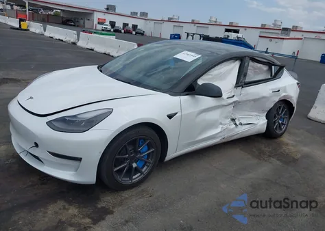 2022 Tesla Model 3 Long Range Dual Motor All-Wheel Drive from USA, damaged, VIN 5YJ3E1EBXNF106687